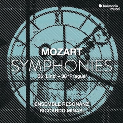 Ensemble Resonanz, Riccardo Minasi - Mozart: Symphonies Nos. 36 Linz & 38 (CD)