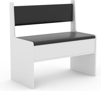 Houten hoekbank Bank met commode Esal breedte 80 cm