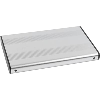Behuizing voor Harde Schijf 2,5 inch 4TB LED Indicatie Aluminium Behuizing Hot Swappable 5 Gbps USB 3.0 Poort Externe HDD Behuizing zilver
