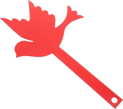 Brievenbusvlag Kit - Brievenbus Decoratie - Voordeur Versieren - Weerbestendig Ontwerp - 25 x 13.6 cm - Rood