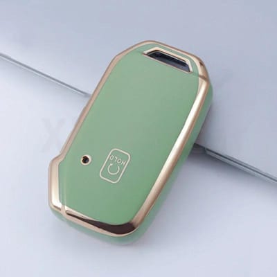Coque de Clé de Voiture 5 Boutons TPU Coquille Porte-Clés Pour Kia Sportage R Gt Stinger Sorento Ceed Cerato Forte Niro Soul Telluride Sans Clé gray
