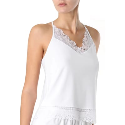 Bamboe Tanktop met Kant Dames Conte Elegant Comfort Loungewear LHW 989