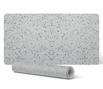 Antislip muis- en toetsenbordmat Terrazzo Symmetry 90x45 cm