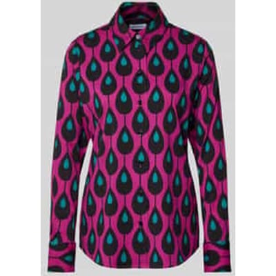 Overhemdblouse met knoopsluiting