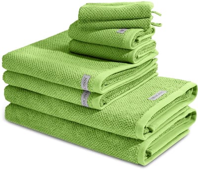 Ross Sonstiges 2 X washandjes 2 X gasten- 2 X douche- 2 X handdoek - in set Selection - Organic Cotton
