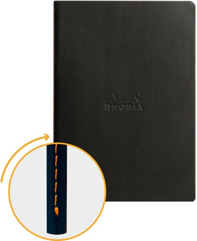 RHODIA notitieboek RHODIARAMA A5 liniëring turquoise