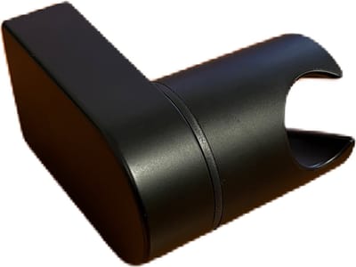 Kantelbare handdouchehouder Tube zwart