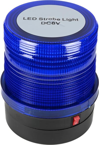 Benson Led flitslamp blauw 2.4w