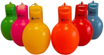 Handfluit - Fluitje Scheidsrechter - Knijpfluit - Wizzball - Set van 6 stuks