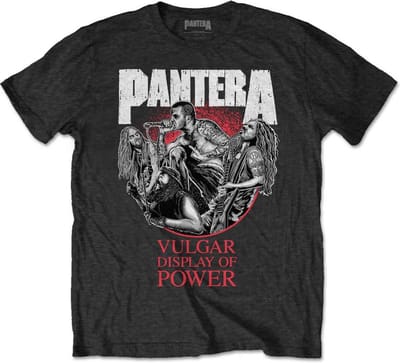 Pantera - Vulgar Display Of Power 30th Heren T-shirt - S - Zwart