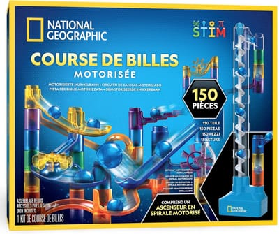 Knikkerbaan met Lift - Knikkerbaan Set Bouwbaan - Educatief Spelen - Gemotoriseerde Spiraallift - 150 Delen - Multicolor