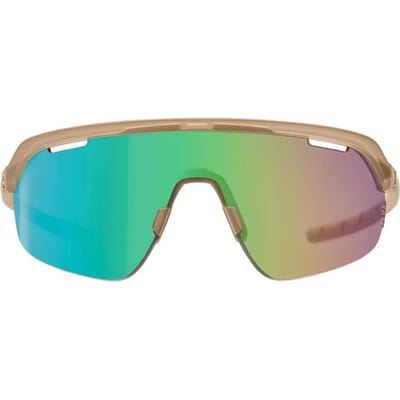 BBB Cycling Arc Flux Professionele Fietsbril Heren en Dames - Hoog Contrast Sportbril - Wielrenbril Met Flux Lens - Anti-Condens - Mat Transparant Bruin - BSG-82