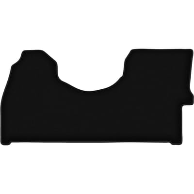 BASIC zwarte veloursmatten voor: Volkswagen Crafter bestelbus (2006-2019)
