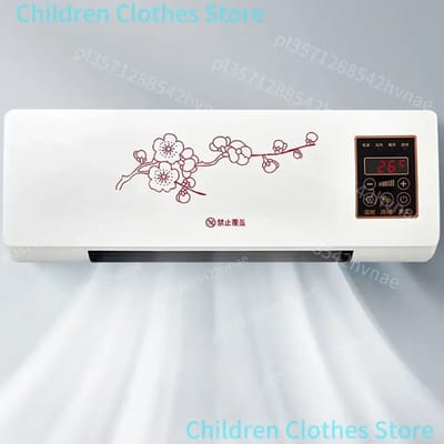 Mini luchtkoeler 1800W wandgemonteerde elektrische huisverwarmer 16-40 graden verstelbaar 1800W afstandsbediening verwarming touchscreen