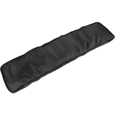 Sac à pagaie de kayak Tissu Oxford épaissi Anti-éclaboussures Portable Sac à pagaie de kayak pour activités de plein air Noir noir