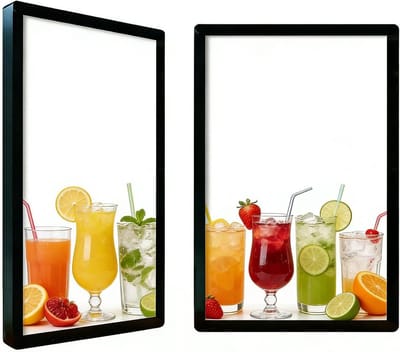 Digitaal Reclamescherm - Mediaspeler Display - Informatie Tonen - Intelligente Splitscreen - 15.6 inch - Zwart