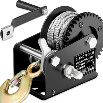Heavy Duty Handlier tot 800 kg met Stalen Kabel en Crank
