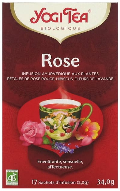 Yogi Tea Rose Bio 17 Zakjes