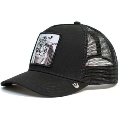 Mode Dieren Borduren Baseball Caps Mannen Vrouwen Snapback Hiphop Hoed Zomer Ademend Mesh Zon Gorras Unisex Streetwear Bone black