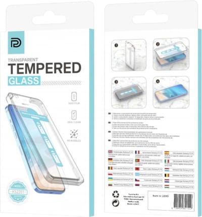PD® - Screenprotector geschikt voor iPhone 13 PRO MAX Hoesje - Geharde Folie - Perfecte Pasvorm - Anti-Kras - Anti-Glare - Bubbel vrij - Easy Fit