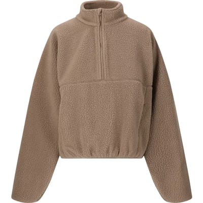 Fleece 1/2 rits voor meisjes Les'Arcs Kathleen
