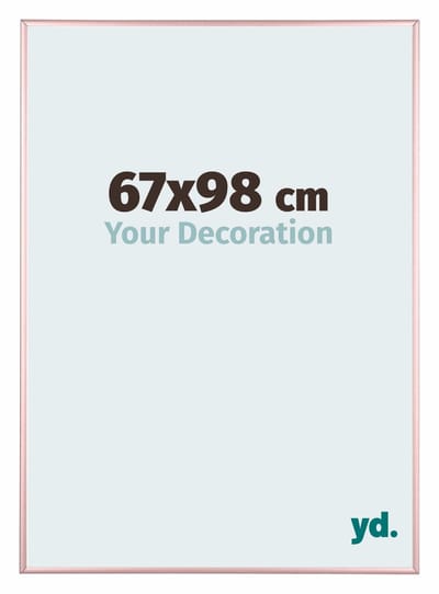 Your Decoration - Puzzellijst 67x98 cm - Koper - Puzzellijst 1500-2000 stukjes - Aluminium Fotolijst - Kent
