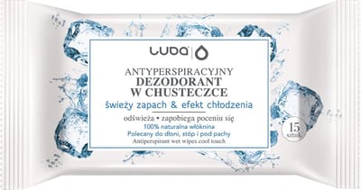 Antiperspirantdoekjes Frisse Geur & Verkoelend Effect 15st