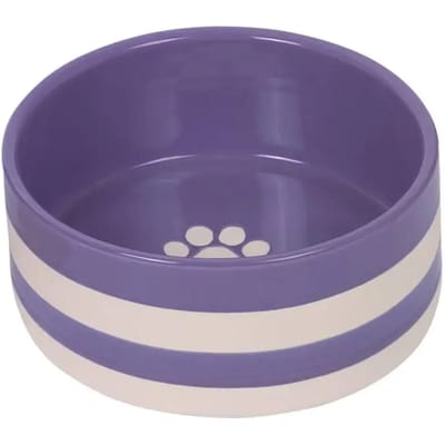 Nobby Keramische kom - Strio, 0,60 L, paars