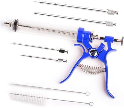 DailySupplies® Marinade Injectiespuit - Injector - Herbruikbaar
