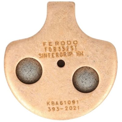 Plaquette de frein Ferodo pour Moto Harley Davidson 1340 FLH 1984 AV / FDB352ST Neuf