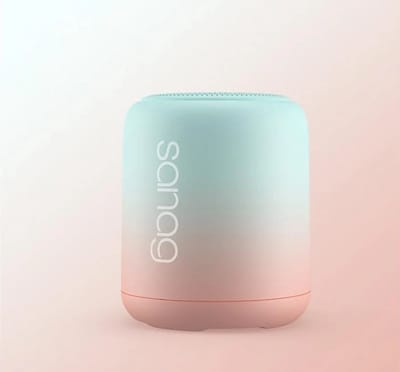 Sanag X6S Bluetooth Speaker – Draadloos & Portable – IPX5 Waterdicht – 24u Speeltijd – TWS Stereo –Groen/Rose