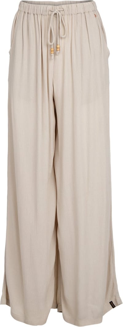 Brunotti - Pantella - Broek Feather Grey - Dames - 100% Viscose - High Waist Fit - Loose Fit - L