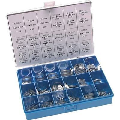 Aluminium Pakkingset 4 tot 33 mm 540 Stuks