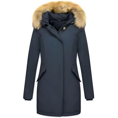 Matogla Winterjas met bontkraag parka jas