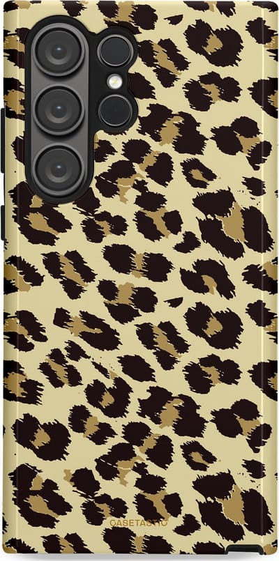 Casetastic Hoesje Geschikt voor Samsung S23 Ultra - Stijlvolle Beschermende Duo-layer Case - Speels