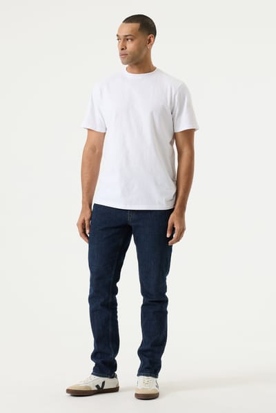 GARCIA Russo Heren Tapered Fit Jeans Blauw