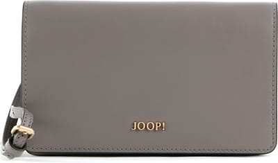 JOOP! Leren Schoudertas Gordeltas Nausica Bruna Shoulderbag XSHF Grey Grijs
