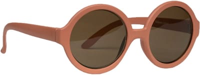 Melleson Eyewear - Kinderzonnebril Lenny 7+ jaar - Camel - 100% UV-A en UV-B Bescherming - Inclusief Microvezel Pouch