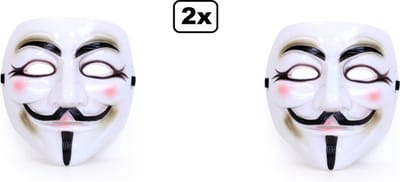 2x Masker Vendetta - festival thema feest party fun