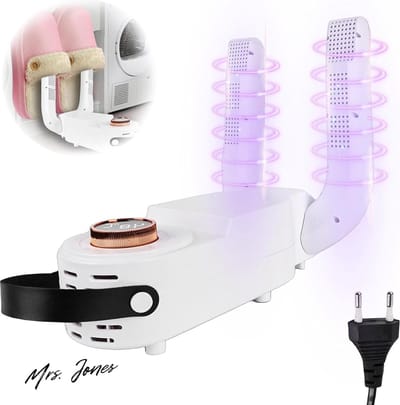 Mrs. Jones Elektrische schoenwarmers draagbare schoendroger voor skischoenen-sokken-handschoenen met EU-stekker .