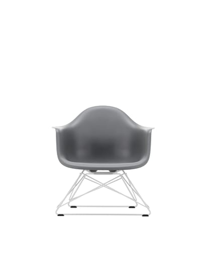 Vitra Outdoor Eames Plastic Chair LAR - granietgrijs RE - granietgrijs RE - wit