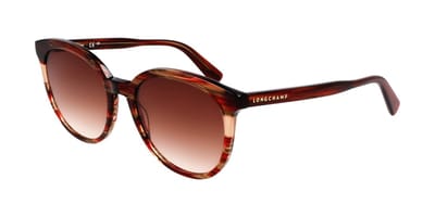 Longchamp LO752S N Textured red 55/19/140 WOMAN Zonnebrillen