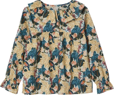 Vertbaudet Meisjesblouse met bloemenprint