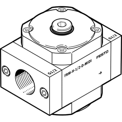 Festo Aftakkingsmodule G3/8'' 0.15-16bar 2100l/min Mini - 162790 - P2YJR