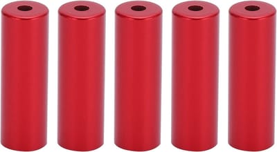 Set van 5 Aluminium Fietskabeldopjes voor Versnellingskabels - 4mm Accessoires voor Fietsen en Fietsonderdelen