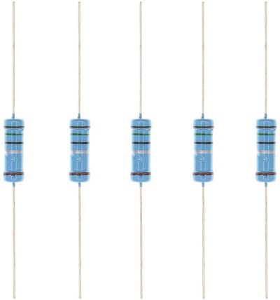 20 Stuks 3 Watt 0.5 Ohm 1% Metaalfilm Weerstanden Set