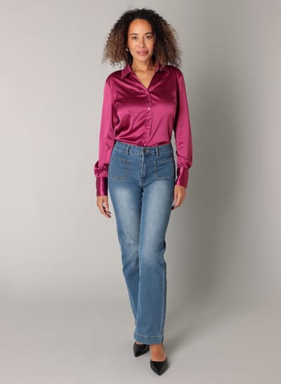 ES&SY Ayliz Tops - Berry - maat 36