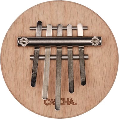 Kalimba Duimpiano met 5 Tongen - Pentatonisch Gestemd Houten Vingerpiano - Warm Geluid