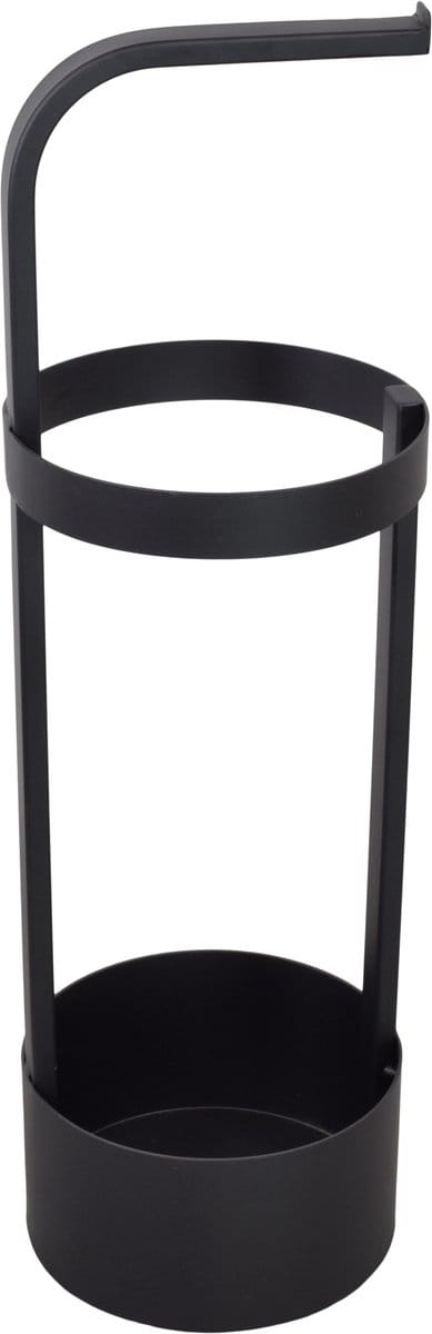 LOFT42 Stormy Paraplubak Zwart - Metaal – 53x20x20
