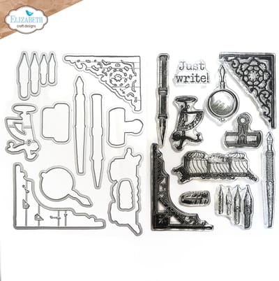 ECD Just write stamp and die set
